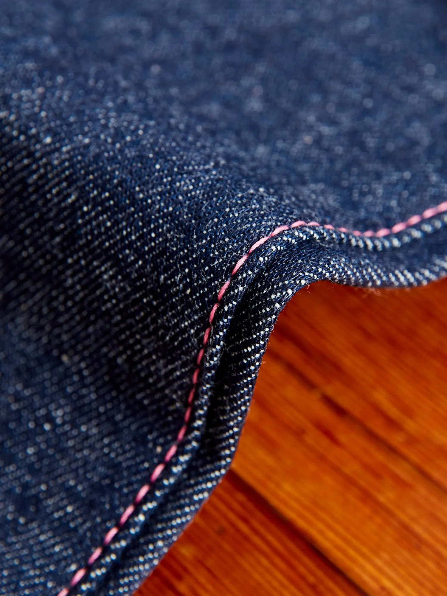 0605-40 "Legacy Blue" 14.7oz Selvedge Denim - Natural Tapered Fit