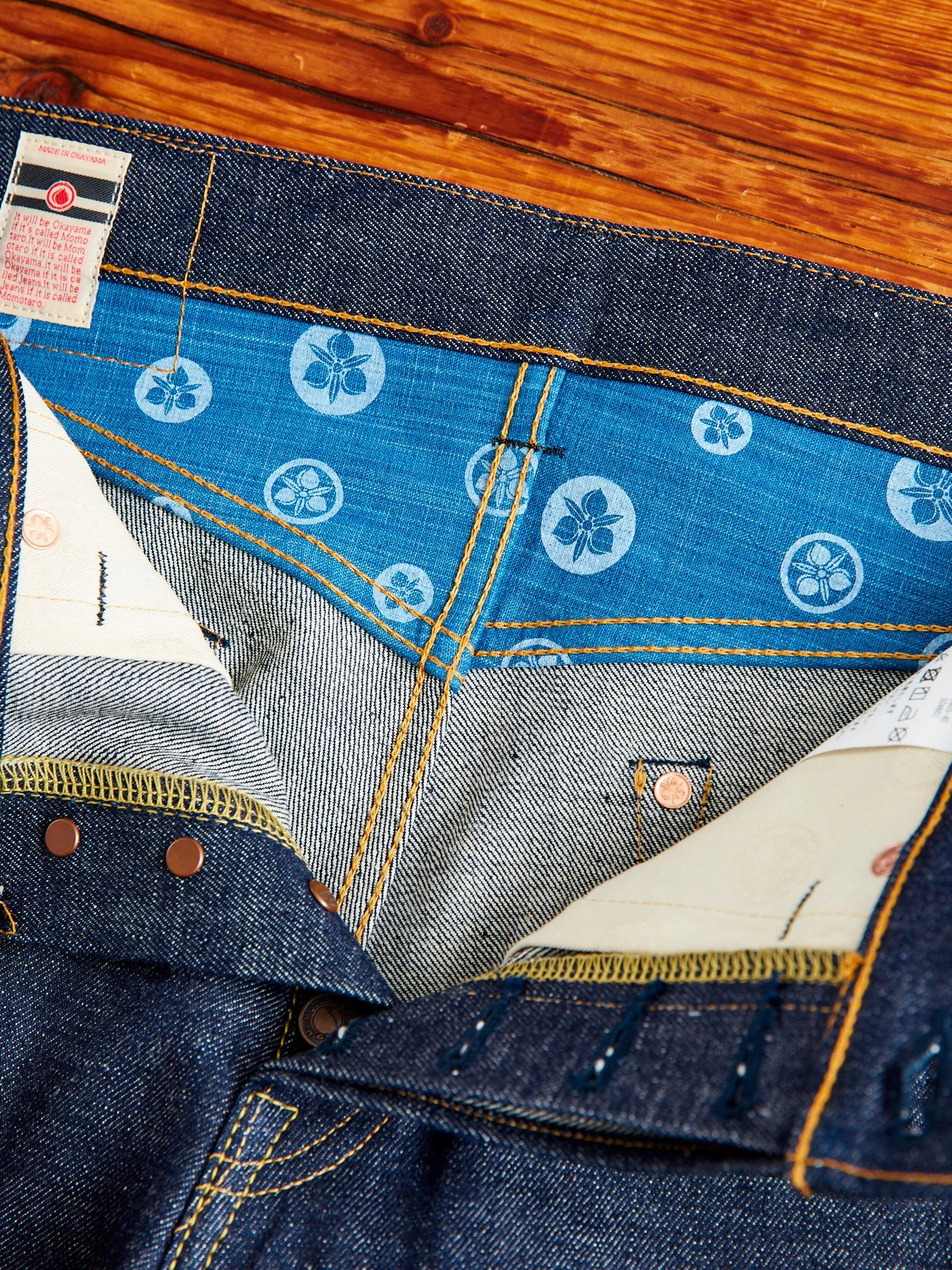 0605-40 "Legacy Blue" 14.7oz Selvedge Denim - Natural Tapered Fit