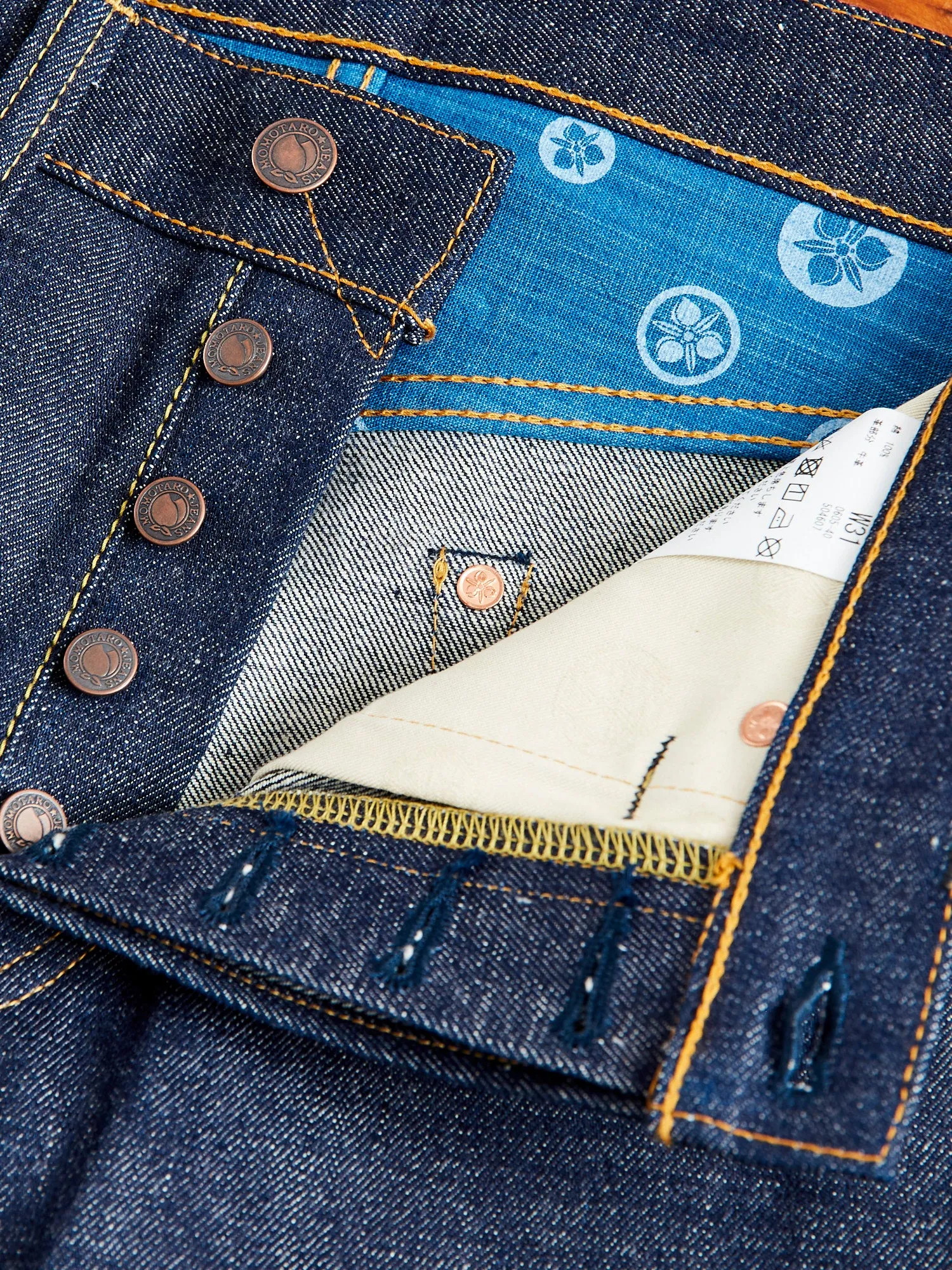 0605-40 "Legacy Blue" 14.7oz Selvedge Denim - Natural Tapered Fit