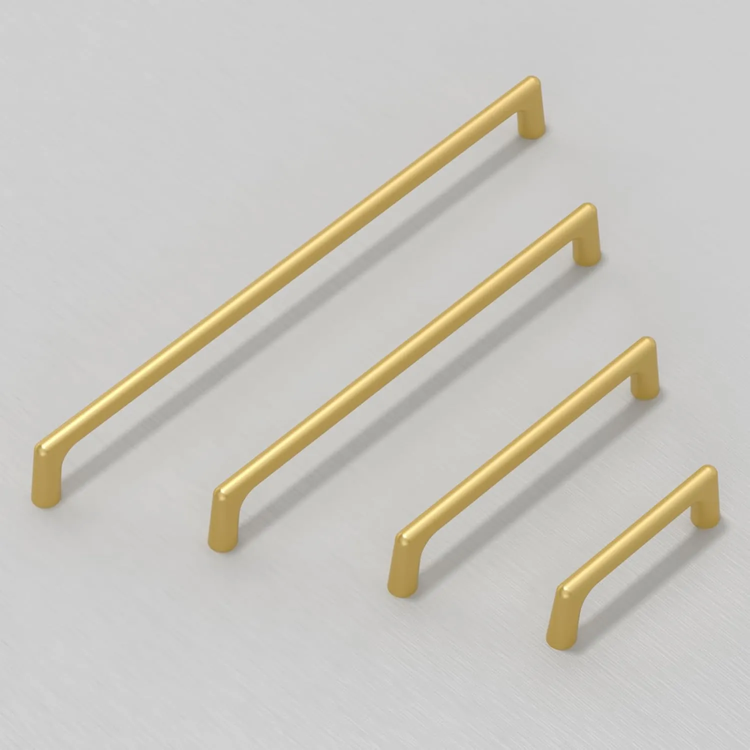 10 Pack Brushed Gold Cabinet Pulls 5 Inch(128mm) Kitchen Cabinet Handles Cabinet Hardware for Drawer Pulls
