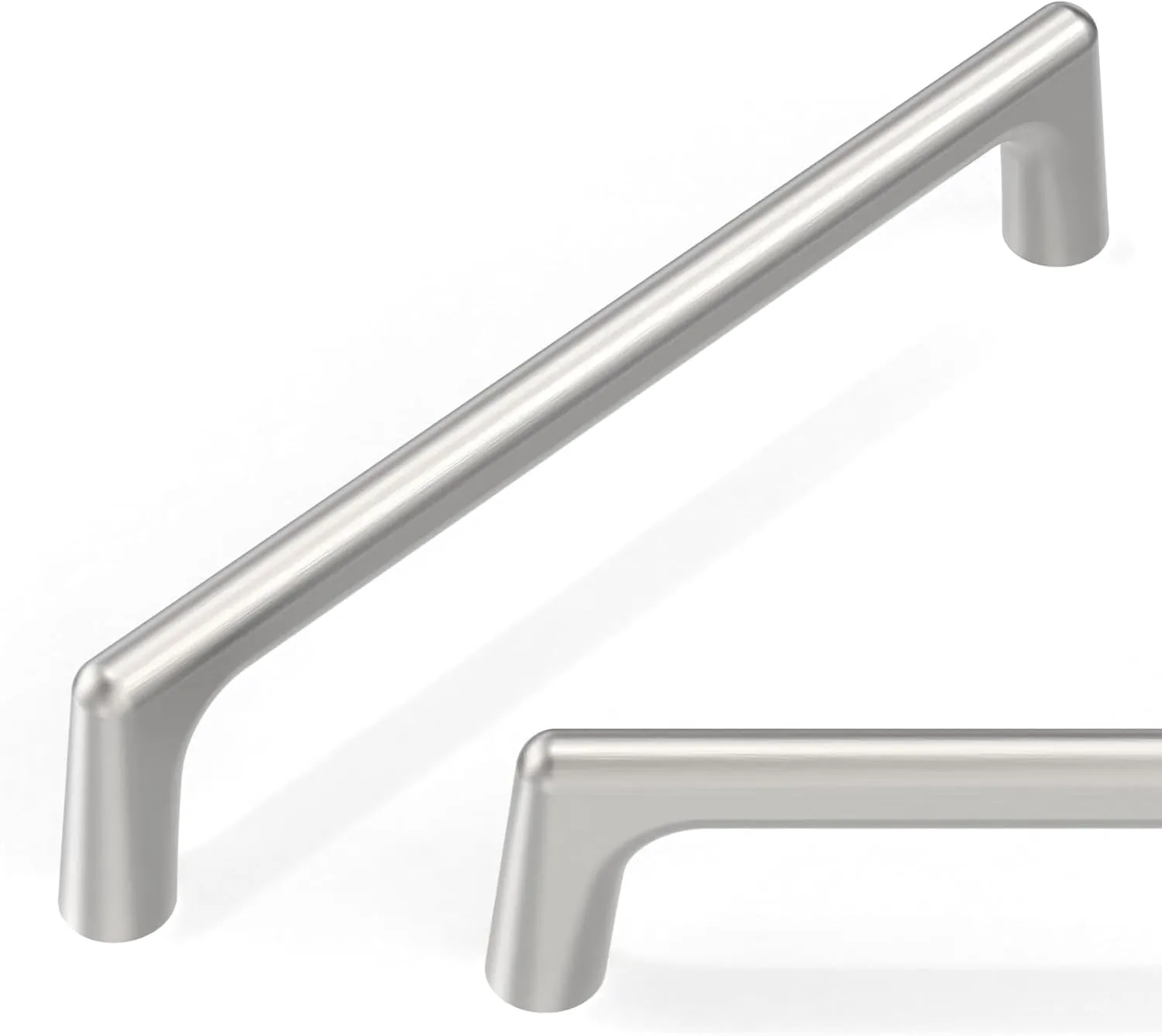 10 Pack Brushed Satin Nickel Cabinet Pulls 5 Inch(128mm) Kitchen Cabinet Handles Cabinet Hardware for Drawer Pulls