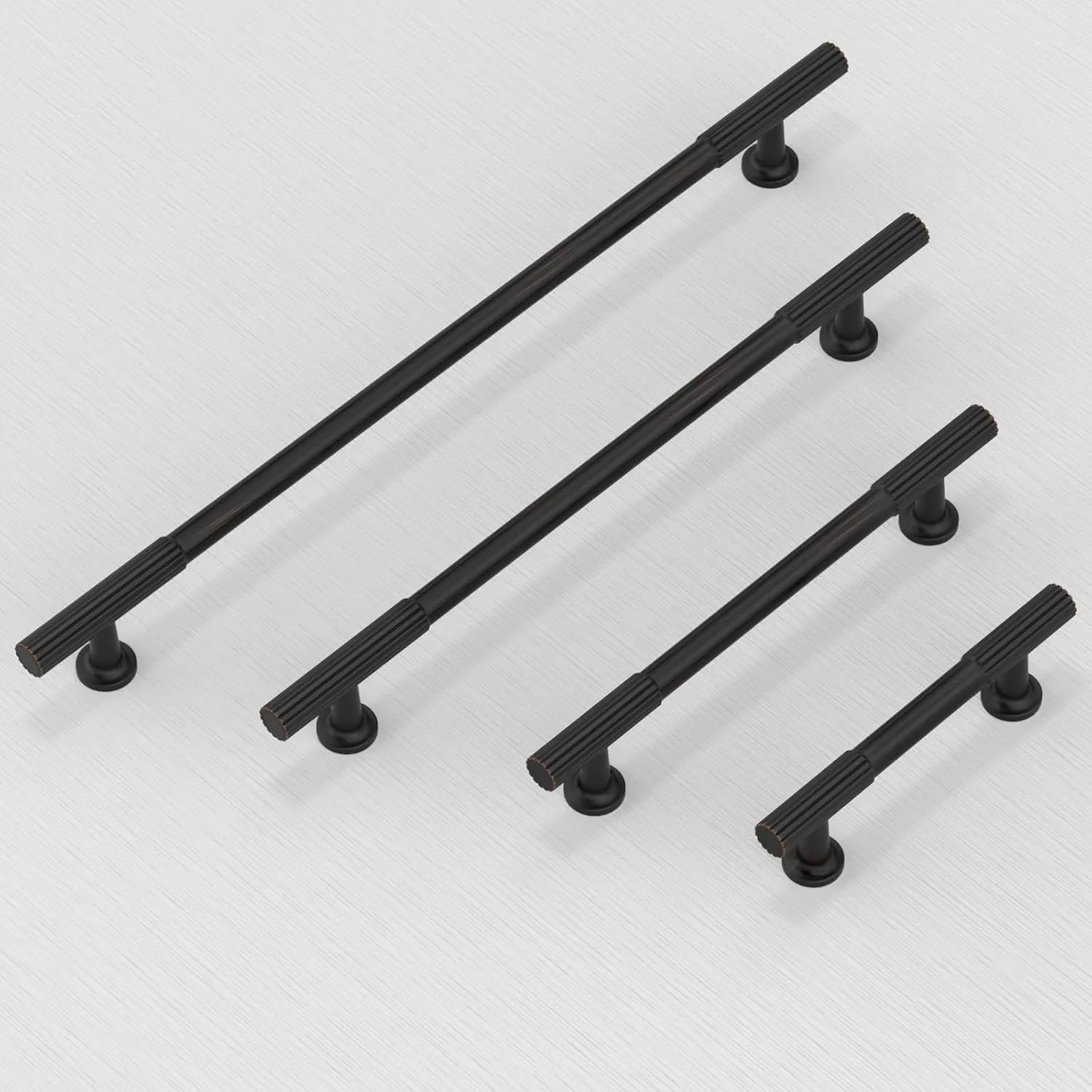 10 Pack Oil Rubbed Bronze Cabinet Pulls 5 Inch(128mm) Kitchen Cabinet Handles Cabinet Hardware for Drawer Pulls