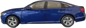 1:18 for Gac Honda Accord 10th Generation 2018 Blue Car Model Fans Collection Home Decoration Mini Simulation Toys