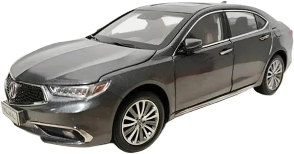 1:18 for Honda Acura TLX-L Alloy Car Model Simulation Collection Ornament Mini Simulation Toys(White)