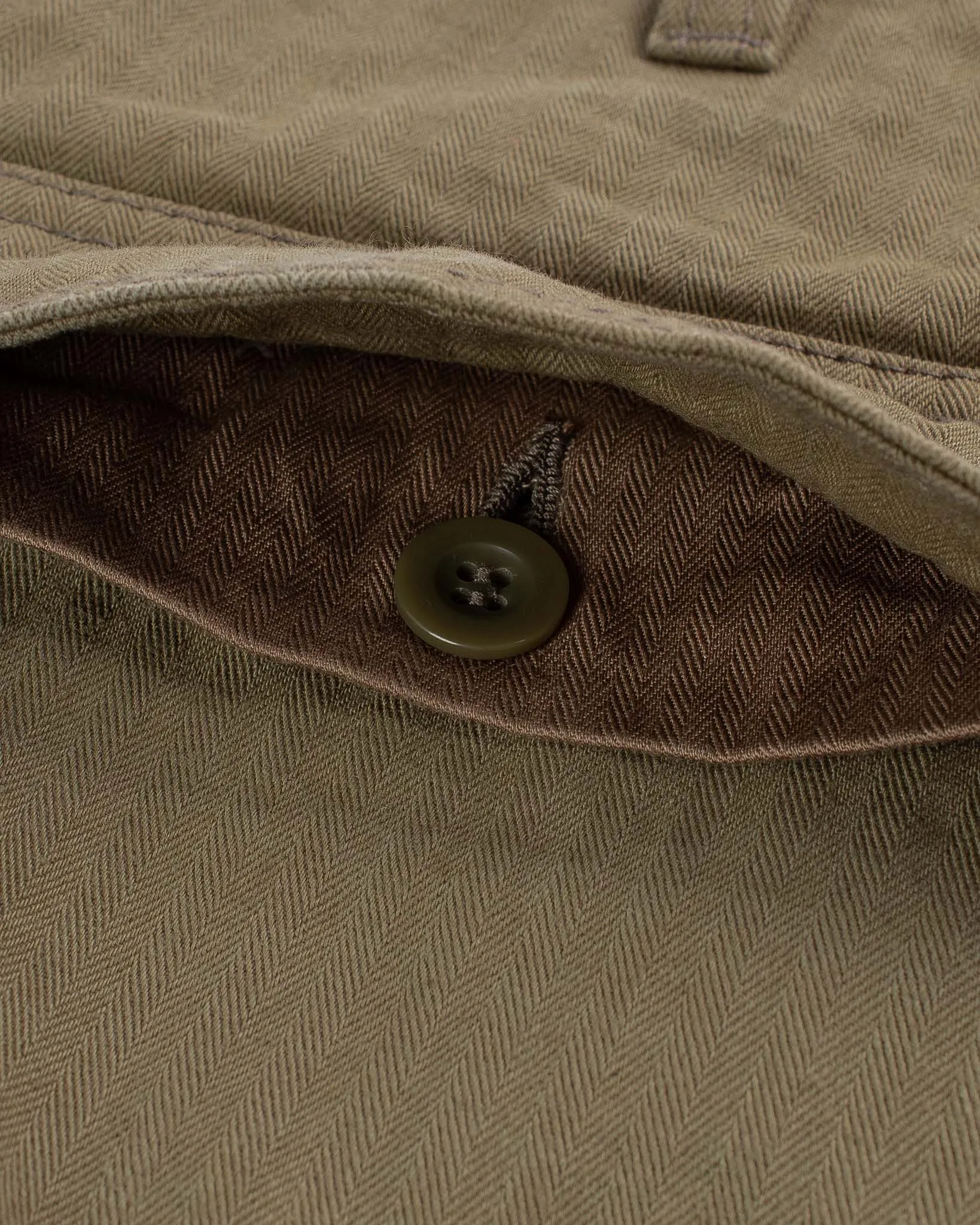 11oz Herringbone Cargo - Khaki