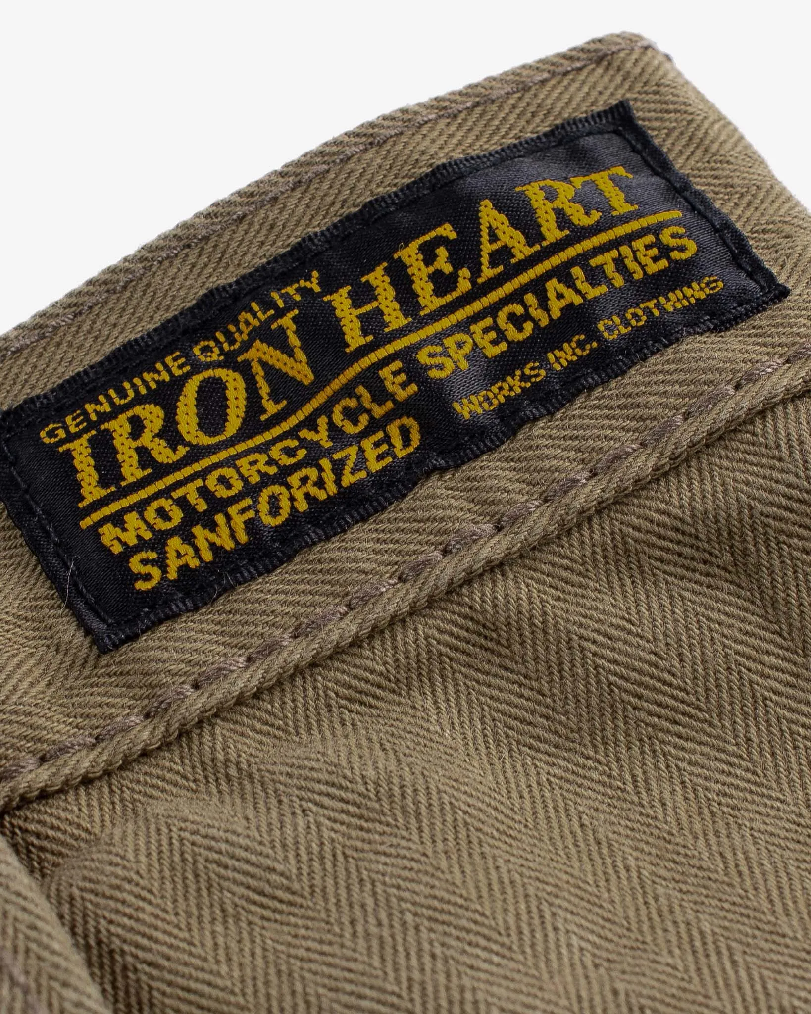 11oz Herringbone Cargo - Khaki