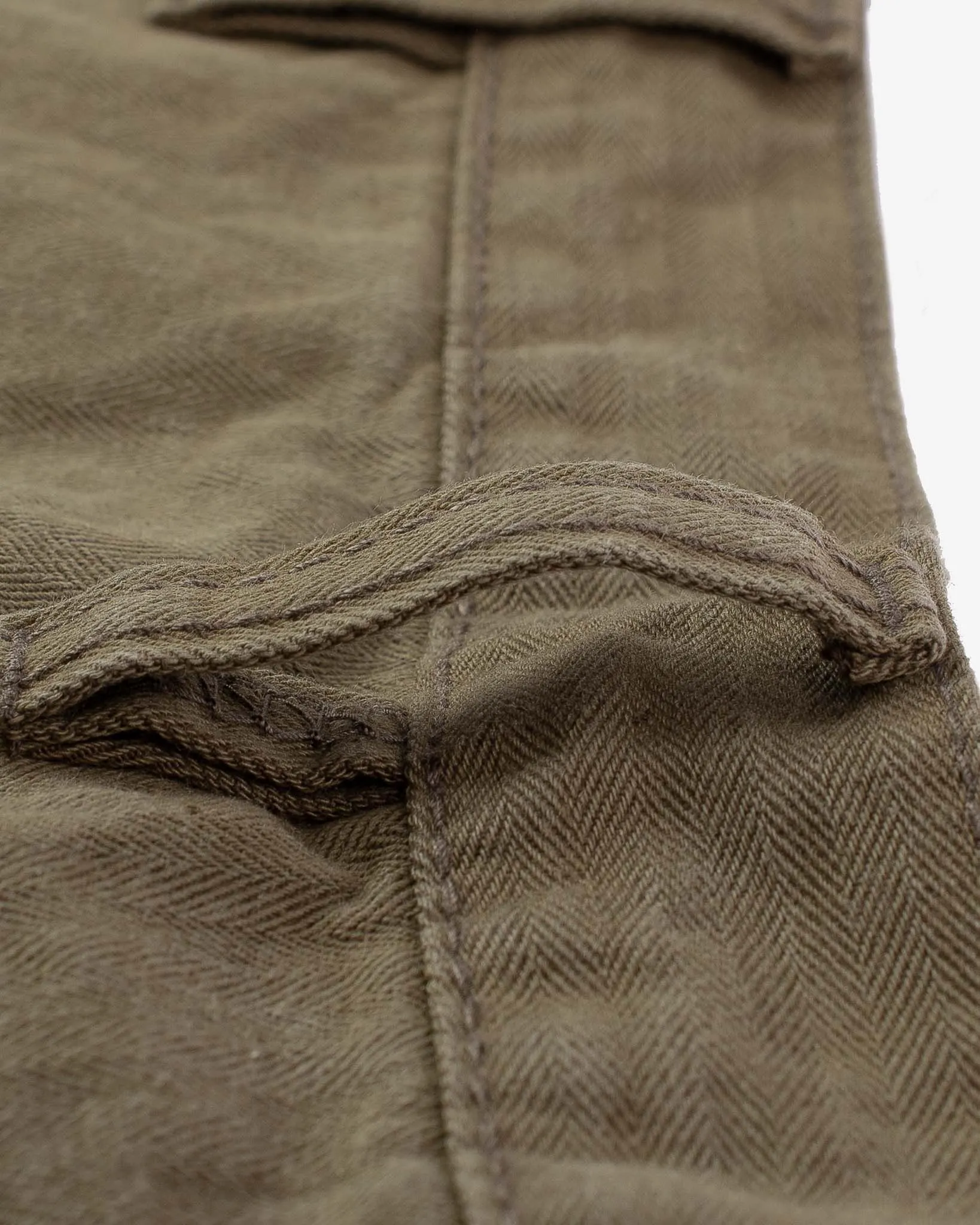 11oz Herringbone Cargo - Khaki