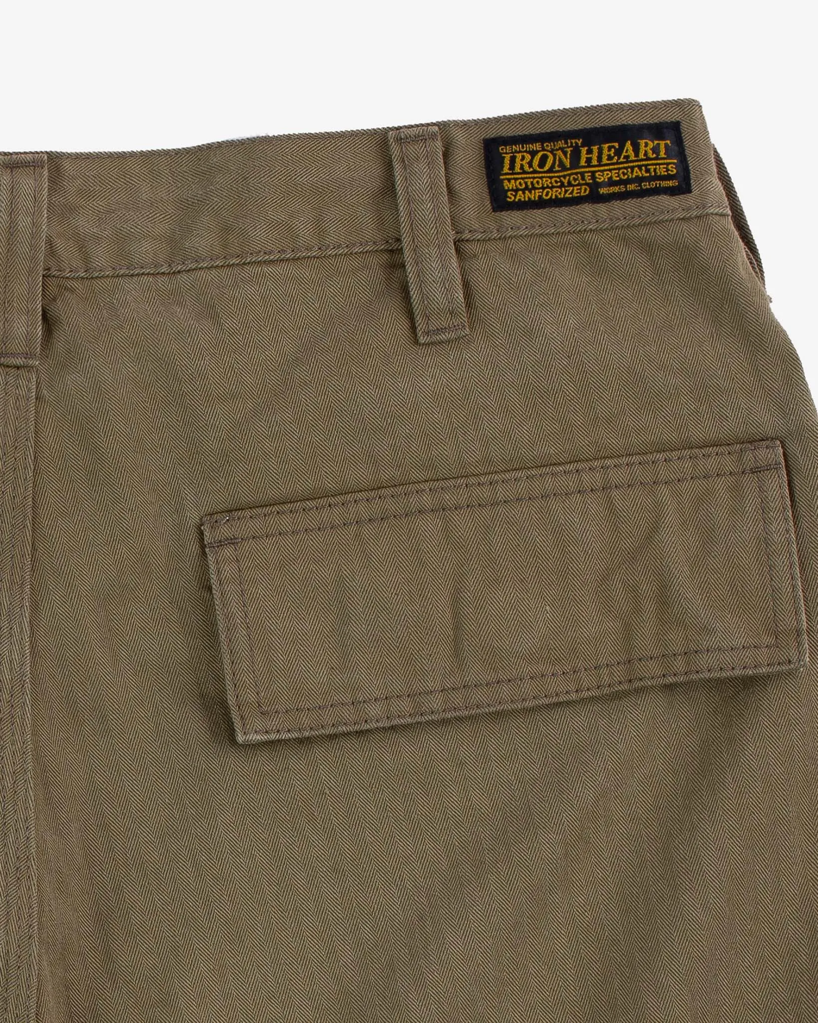 11oz Herringbone Cargo - Khaki