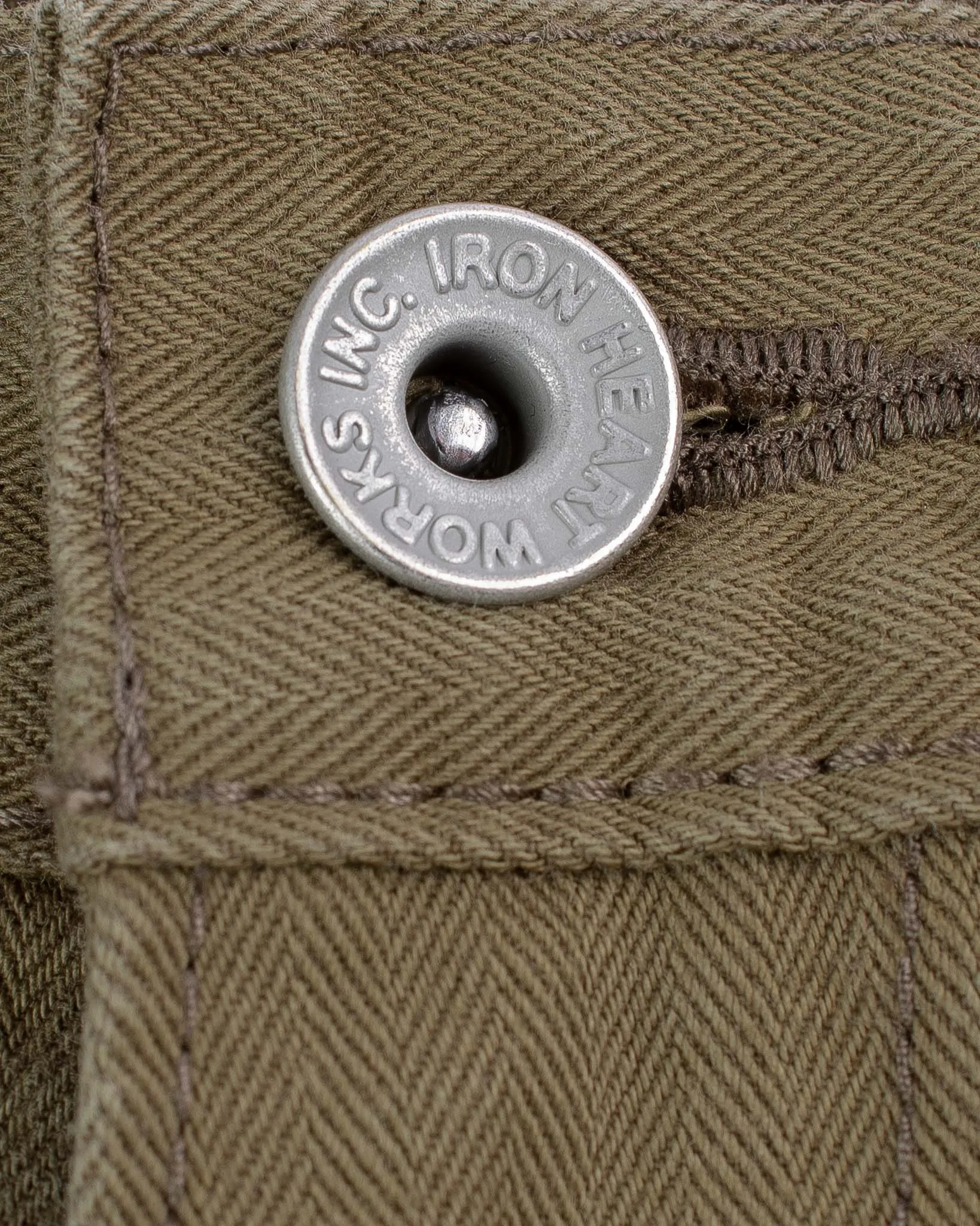 11oz Herringbone Cargo - Khaki