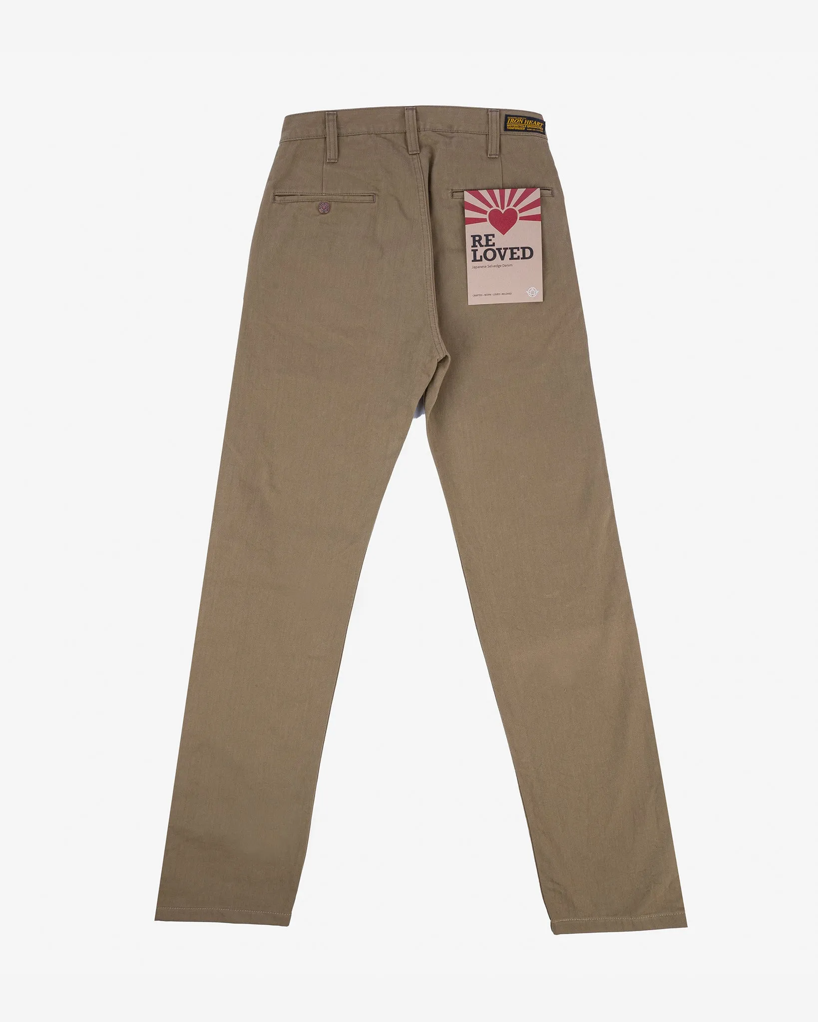 11oz Herringbone Work Pants - Khaki (IH-735-KHA) Tag 30, Hemmed to 31.5''
