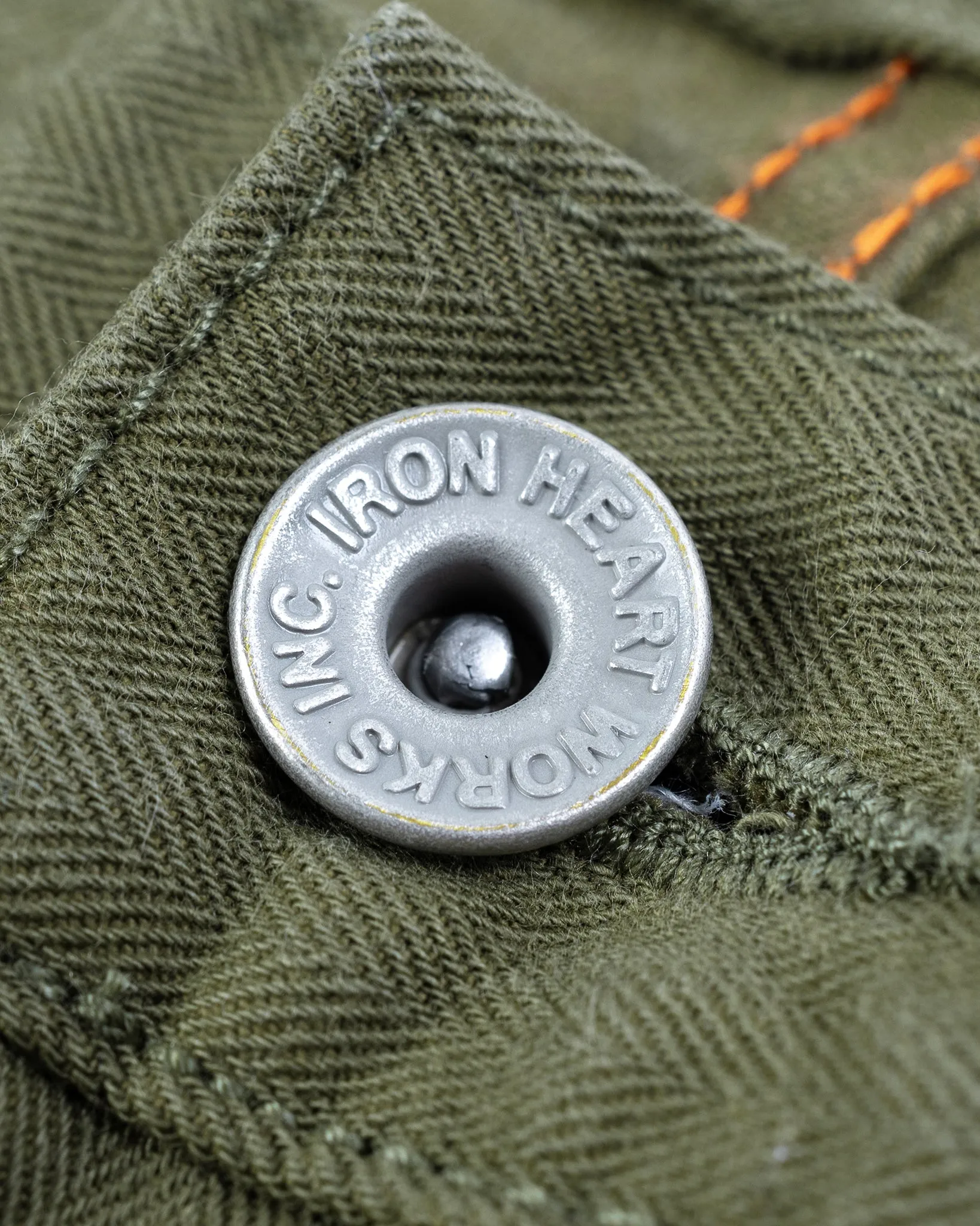 11oz Herringbone Work Pants - Olive Drab Green