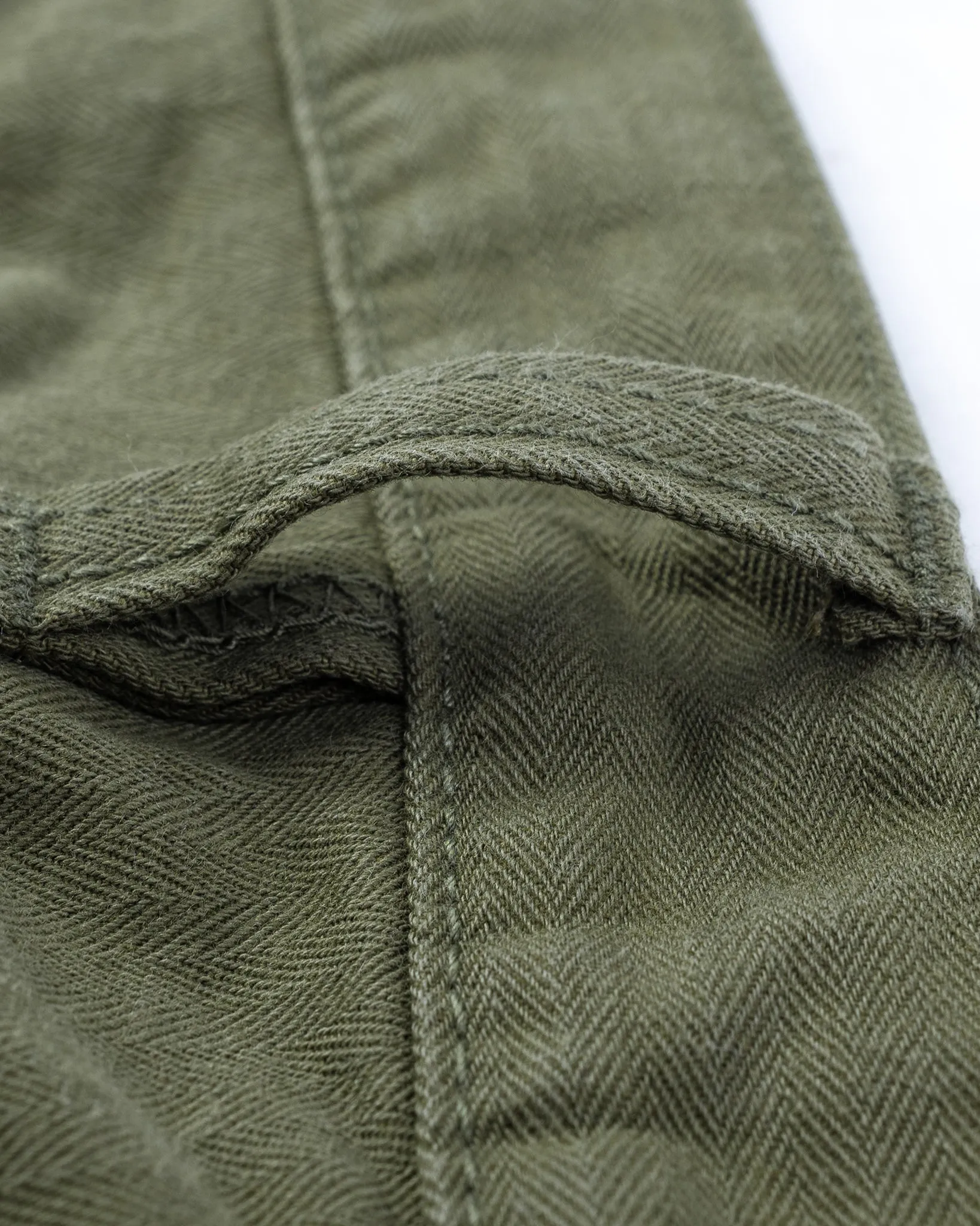 11oz Herringbone Work Pants - Olive Drab Green