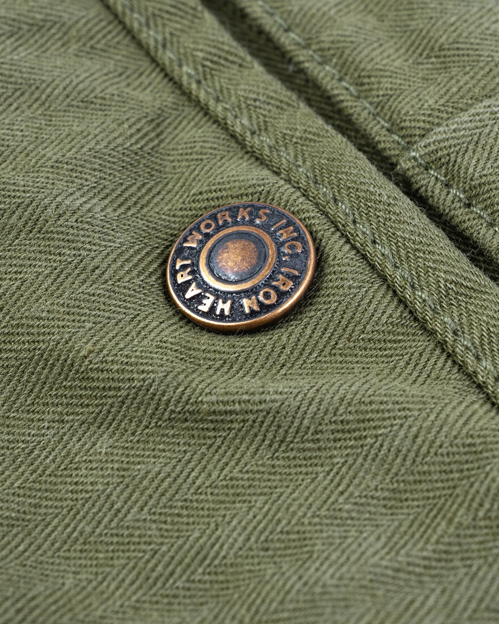11oz Herringbone Work Pants - Olive Drab Green