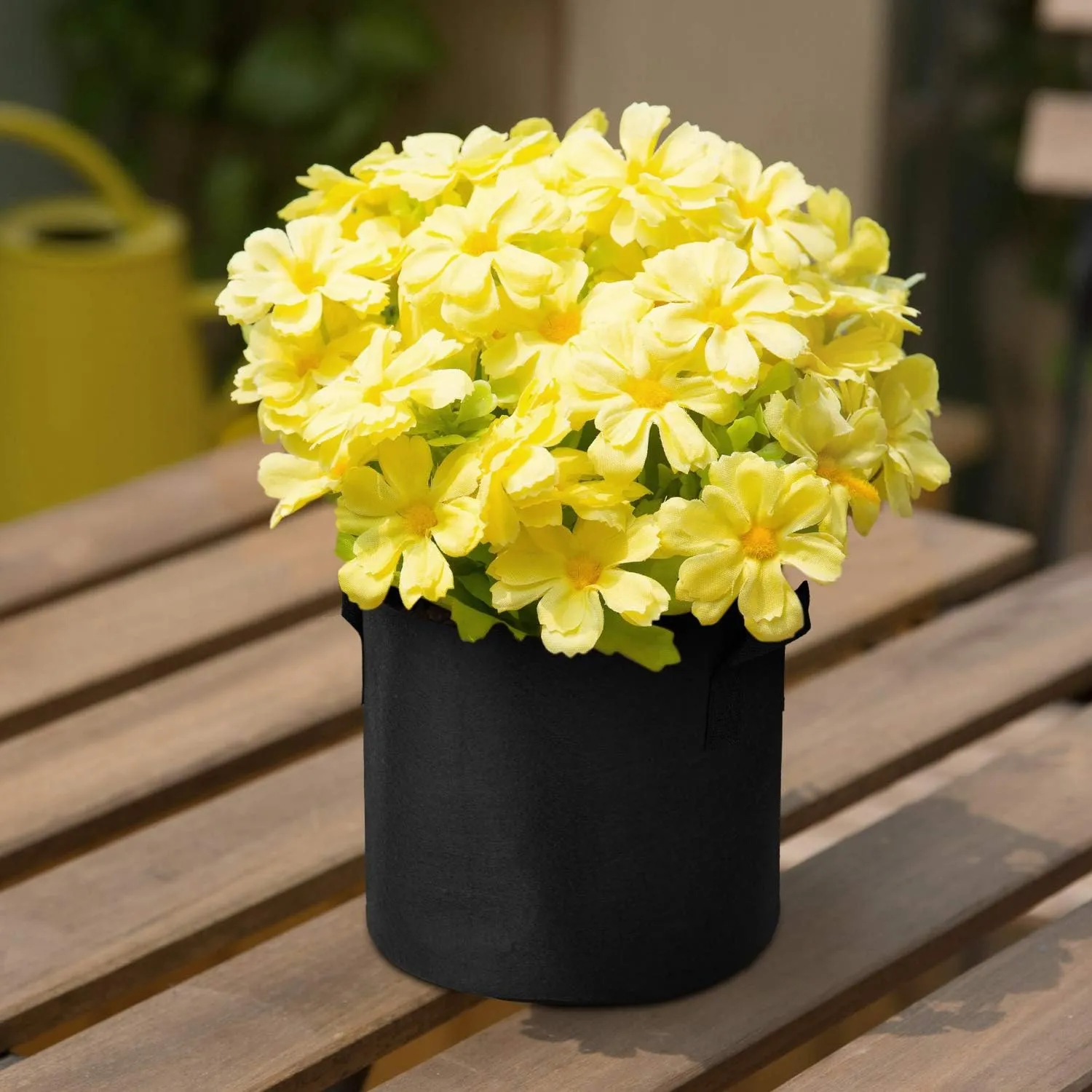12-Pack 25 Gallon Grow Bags Heavy Duty Container Thickened Nonwoven Fabric Plant Pots with Handles