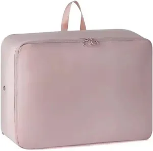 1/2/4PCS Foldable Compression Packing Bag Home Large Capacity Clothes Storage Bag Travel Portable Handheld Compression Bag(Pink,40X30X18cm)
