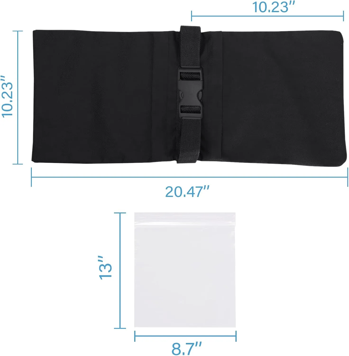 14 Packs Sandbags, Heavy Duty Sand Bags with 28 PE Bags, Sand Bags with Buckle Straps for Support Light Stand, C Stand, Light Stand with Caster, More 2/4/6/8/10/12/14 Packs Sandbag to Choose.