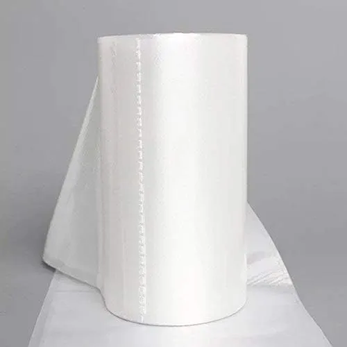2 Gallon Light Duty Wastebasket Trash Bags, Clear, 250 Counts/ 5 Rolls