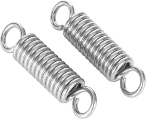 2 Pack Hammock Hanging Kit Swing Spring, Stainless Steel Hanging Porch Suspension Hook for Sandbag, Punching Bags, Hanging Chair, Swing Seat, Rocking Seat, 250lb Capacity…