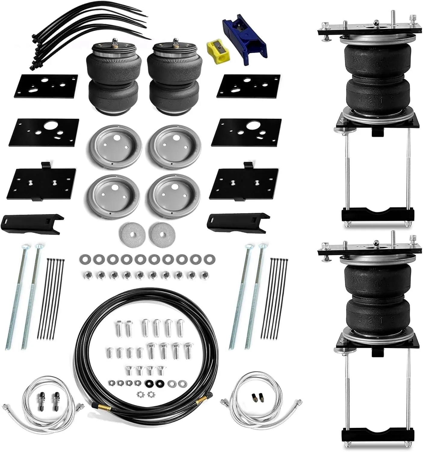 2 Pcs Air Spring Bags Suspension Kit 89289 Fits for 2014-2024 Dodge Ram 2500 and Ram 2500 2WD/4WD Pickups with 5000 lbs Towing Capacity