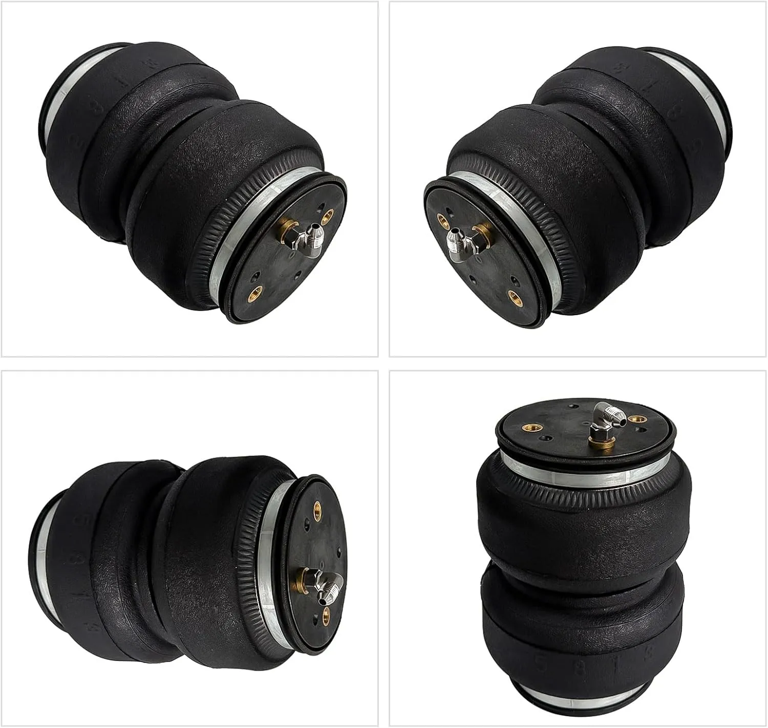 2 Pcs Air Spring Bags Suspension Kit 89289 Fits for 2014-2024 Dodge Ram 2500 and Ram 2500 2WD/4WD Pickups with 5000 lbs Towing Capacity