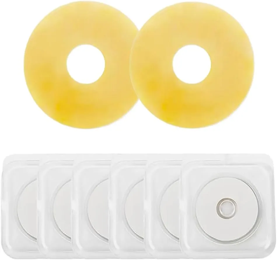 20PCS 2mm Ostomy Barrier Ring Ostomy Supplies for Colostomy Bags