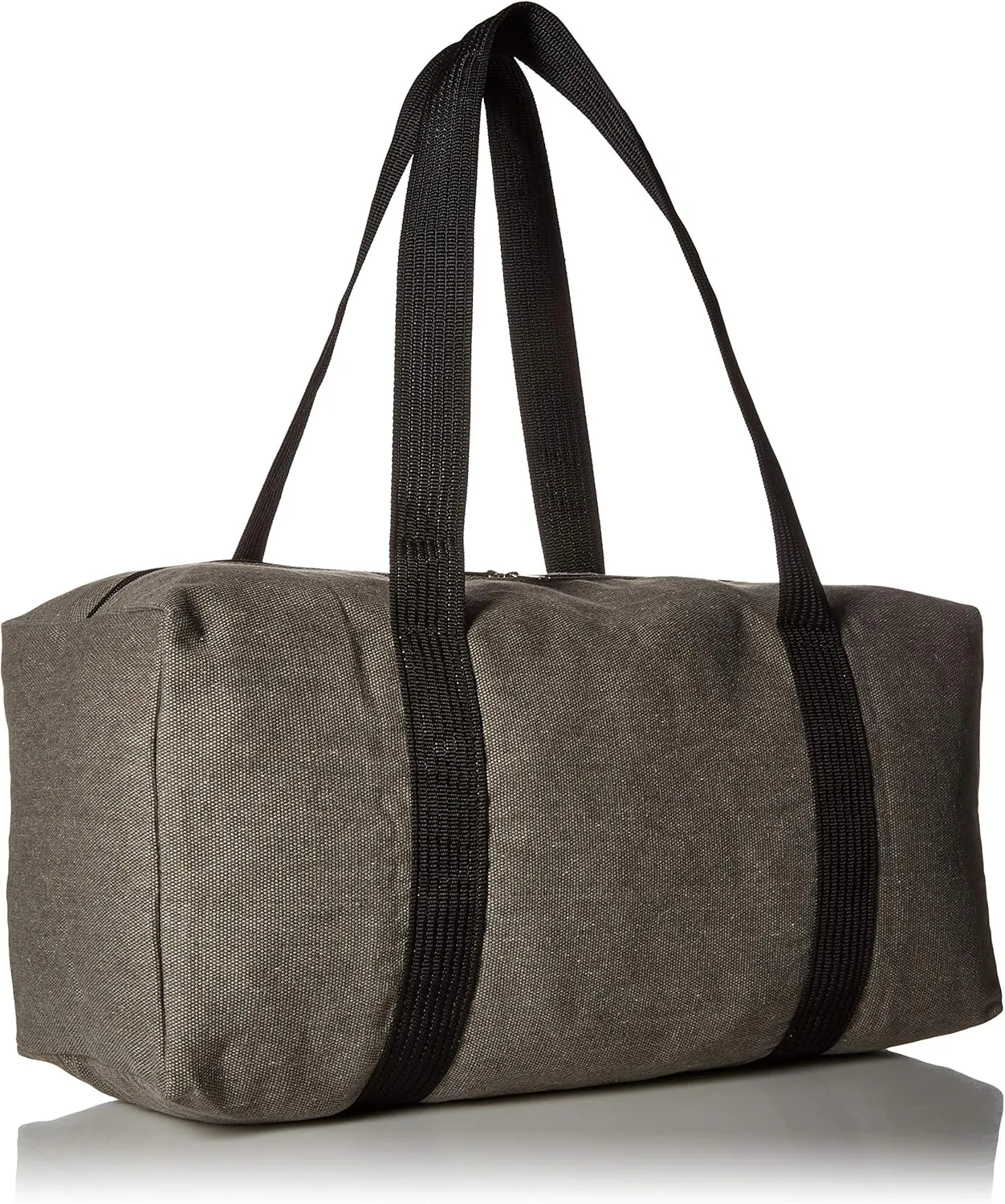 20" Canvas Weekender Overnight Travel Duffel Bag, Gym Tote (Stone Gray)