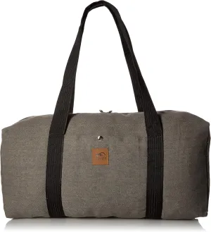 20" Canvas Weekender Overnight Travel Duffel Bag, Gym Tote (Stone Gray)