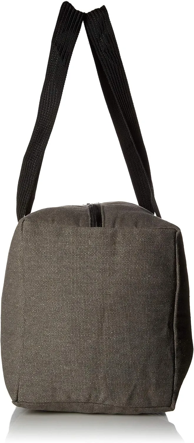 20" Canvas Weekender Overnight Travel Duffel Bag, Gym Tote (Stone Gray)