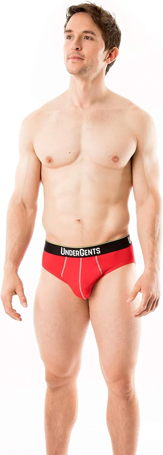 3-Pack Men's Brief Underwear CloudSoft Fabric with Cooling Modal