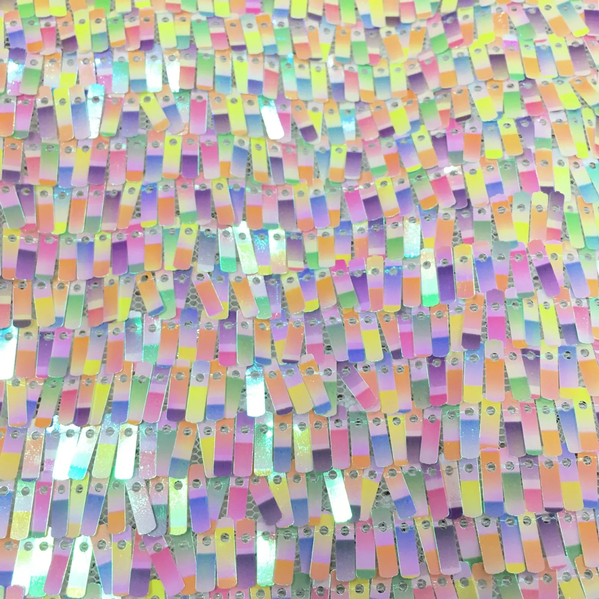 3x9mm Small Blade Sequin Fabric Closing Evening Dress Short Skirt Designer Cloth Backpack Shoes Diy Material Black 19 Colors