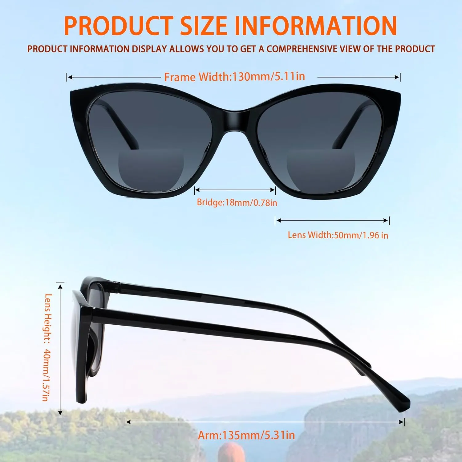 4 Pack Bifocal Reading Glasses for Women Men Sun Readers Spring Hinge Outdoor Sunglasses Fashion Bifocal Eyeglasses