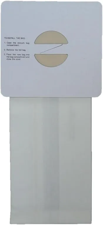 40 Castex, Nobles, Tennant Commercial Allergy Backpack, Canister, Tank Vacuum Cleaner Bags 611780, 613325, Nobles Portapac 1& 2, Nobles Strap-A-Vac II, Tennant, 3000/3050, Castex, 900005 Portapac