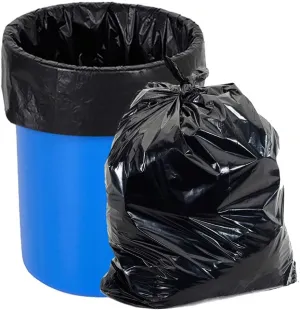 4Gallon Tear Resistant Trash Bags,Heavy Duty,Tasteless and 50x60cm Black Garbage Bags (100 Count)