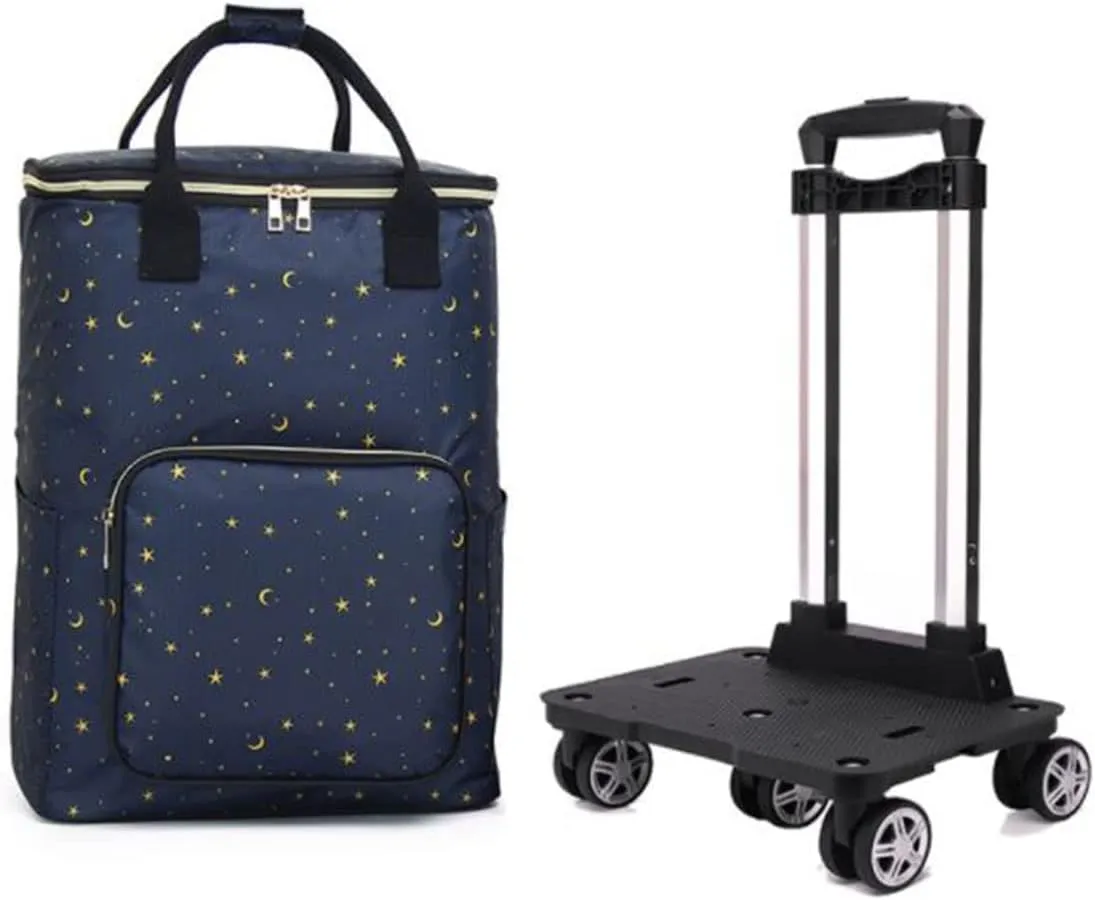 5-Wheeled Household Foldable and Detachable Shopping cart（HGZ5J）