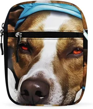 A Dog is Sick Small Crossbody Purse Cute Travel Shoulder Bag with Adjustable Strap for Men Women