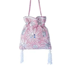 Adora By Ankita Light Pink Aaina Bag