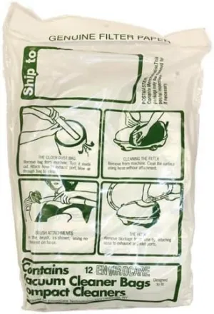 Air Storm 43103 Micro-Filtration Vacuum Bags - Generic - 12 pack