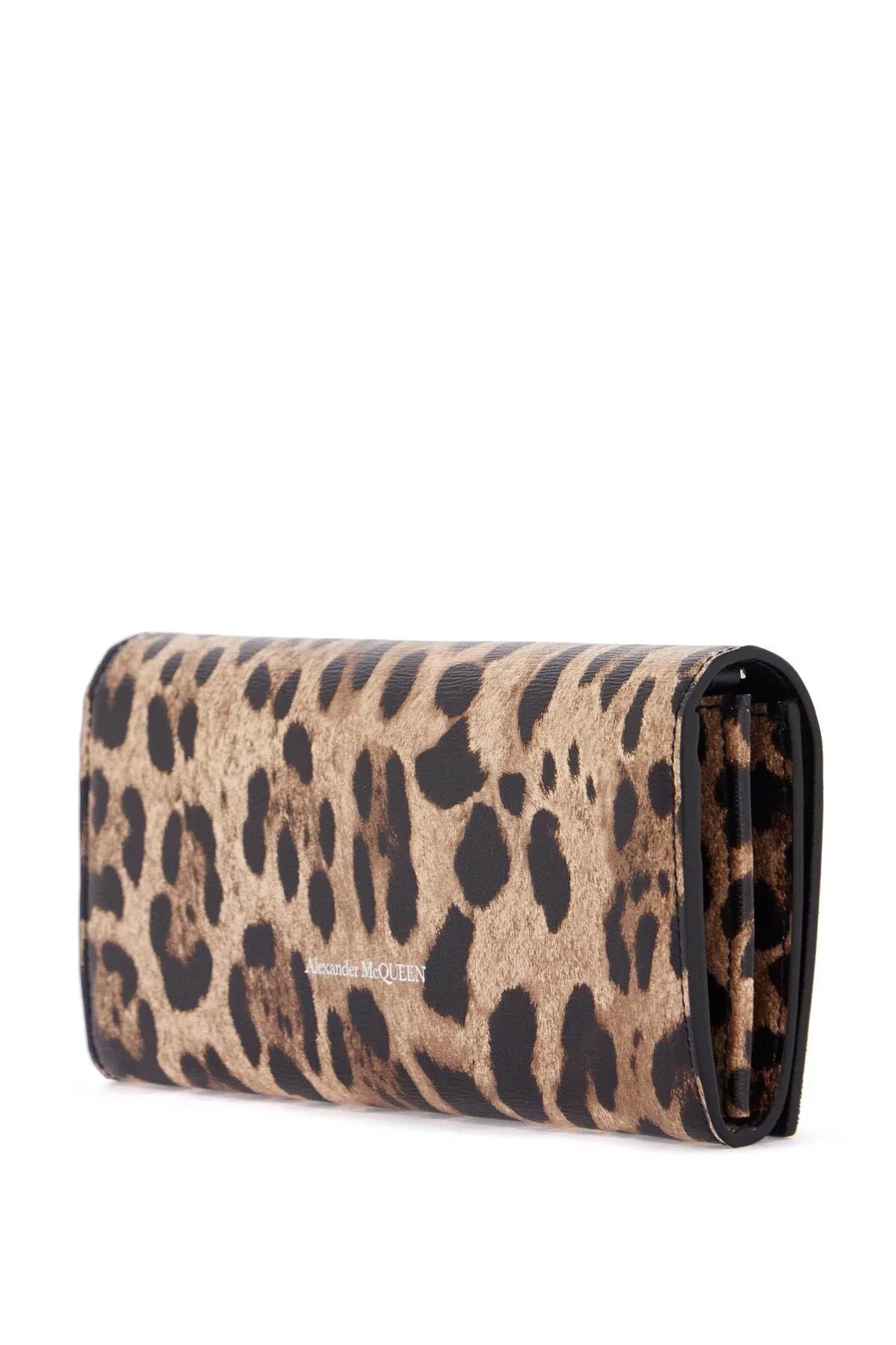 Alexander Mcqueen Mini Animal Print Eco Leather Crossbody Bag