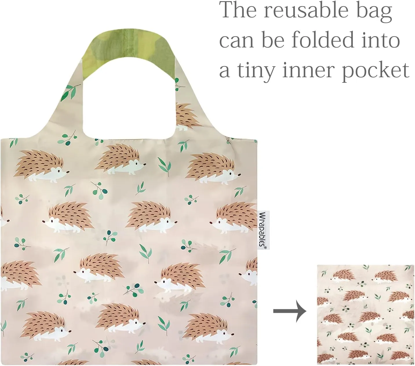 allydrew Large & Small Allybag Foldable & Lightweight Reusable Grocery Bags