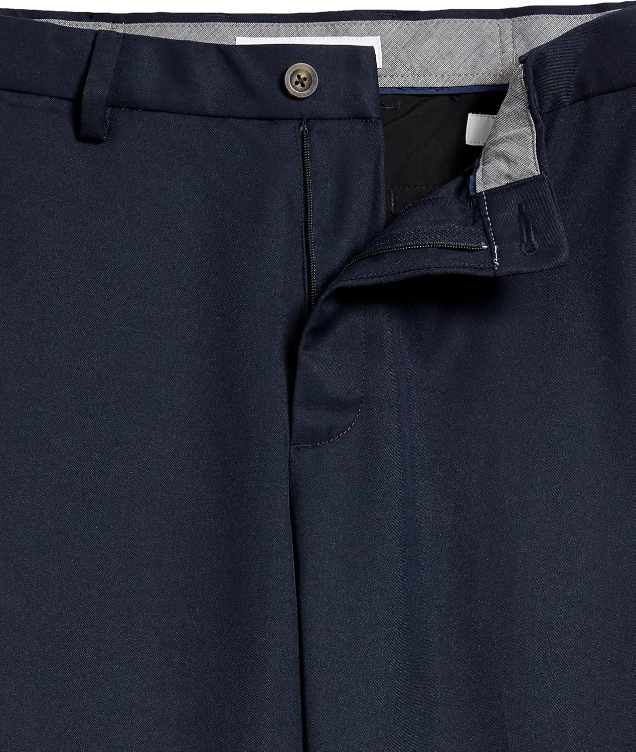 Amazon Essentials Men's Classic-Fit Expandable-Waist Flat-Front Dress Pant