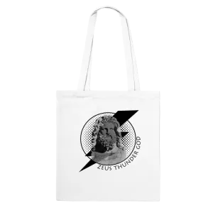 Ancient Origins Tote Bag - Zeus Thunder God