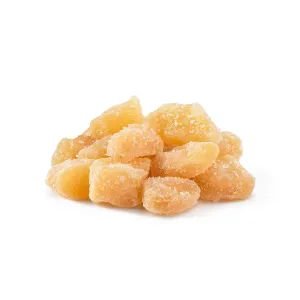Anna and Sarah Unsulphured Crystallized Ginger Chunks in Resealable Bag, 2 lbs Pack of 2 - Total 4 Lbs