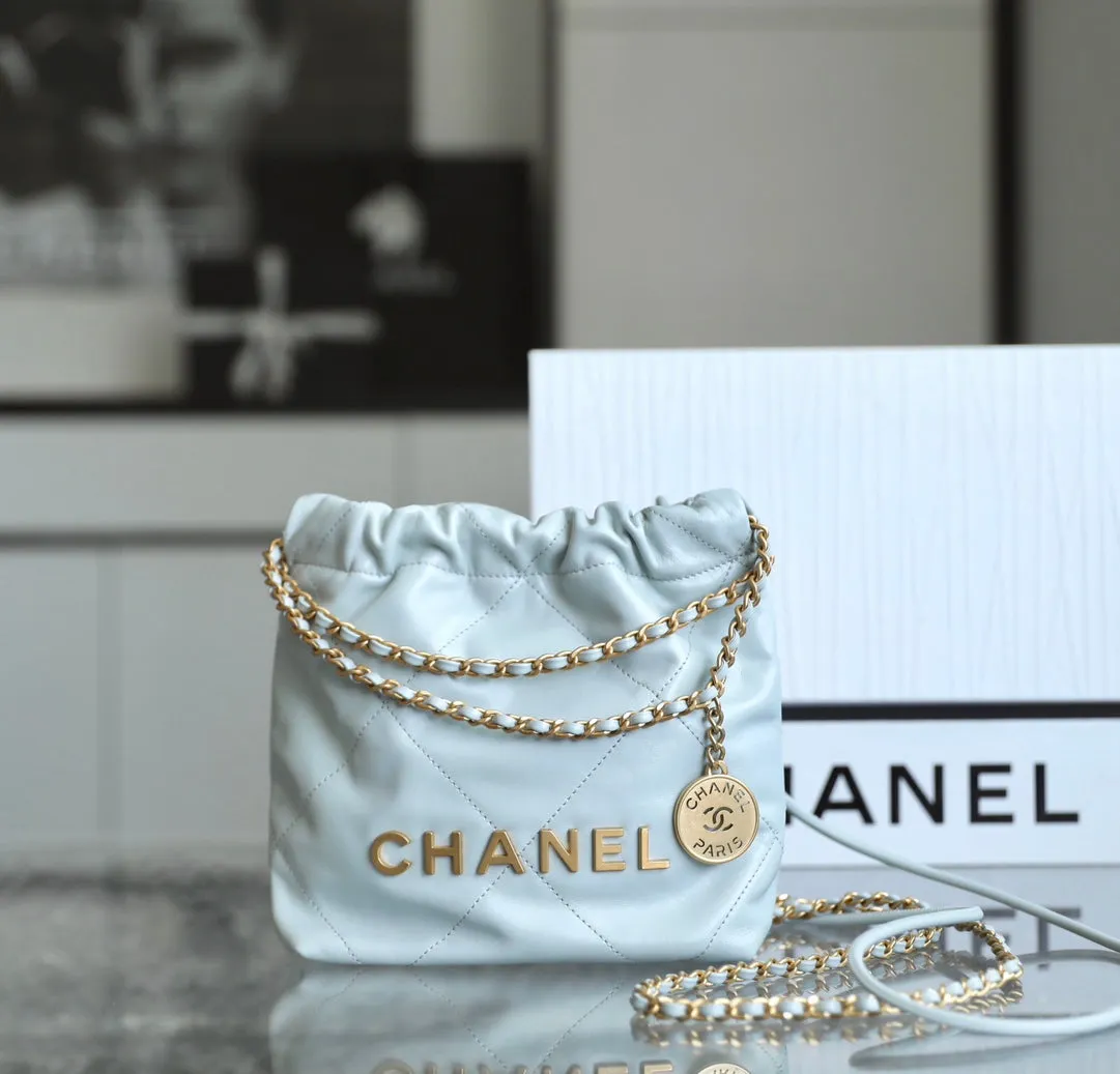 ANTIBA BLUE 22 Virtual reality Easy communication 20CM CHANEL LIGHT BAG HOBO