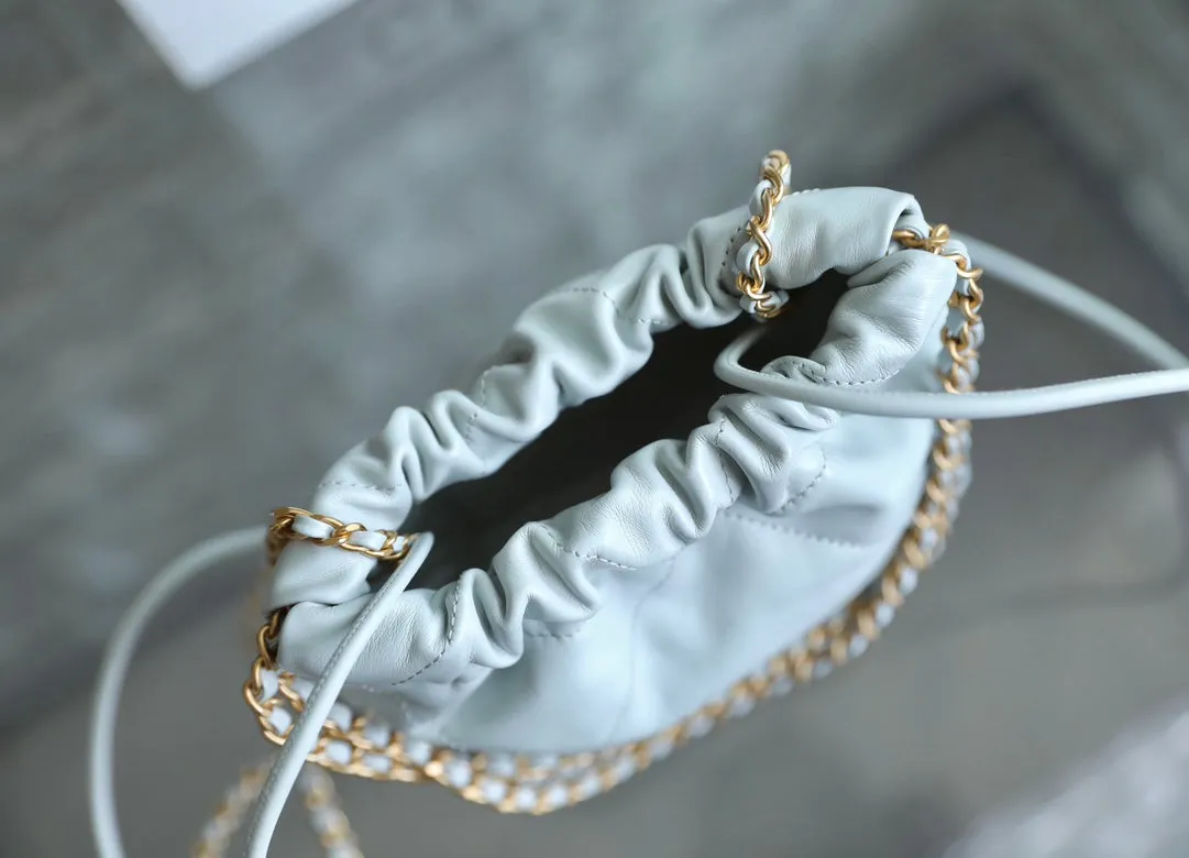 ANTIBA BLUE 22 Virtual reality Easy communication 20CM CHANEL LIGHT BAG HOBO