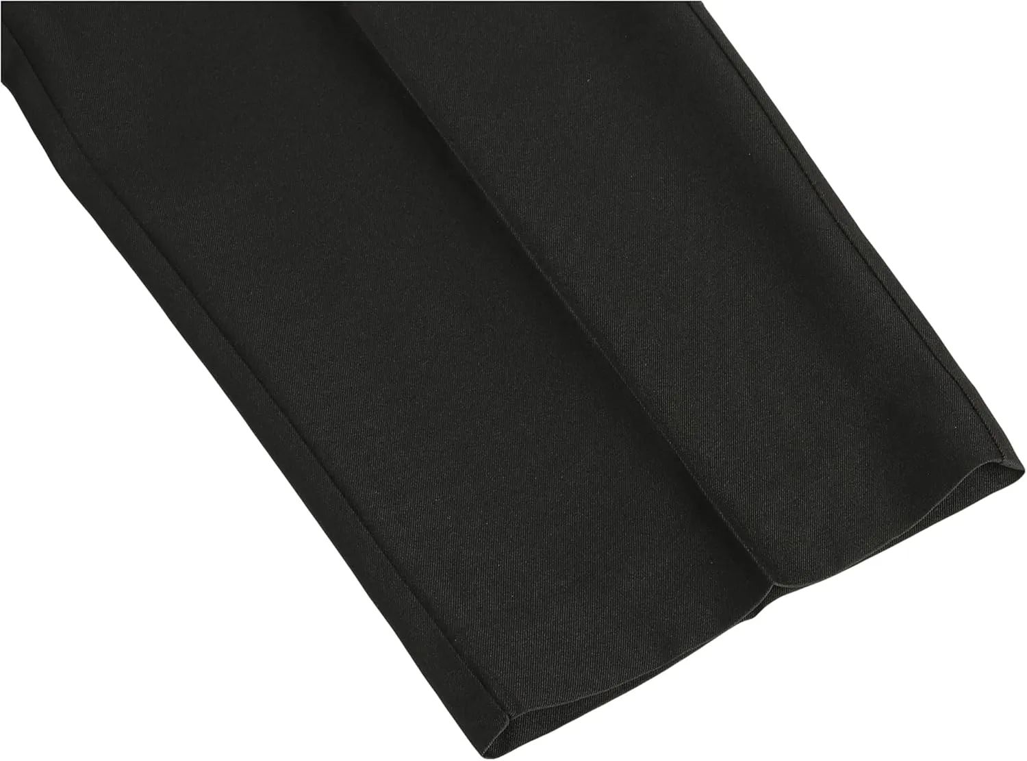 Arrow Men's Flat Front Straight Fit Solid Twill Micro Dress Pant
