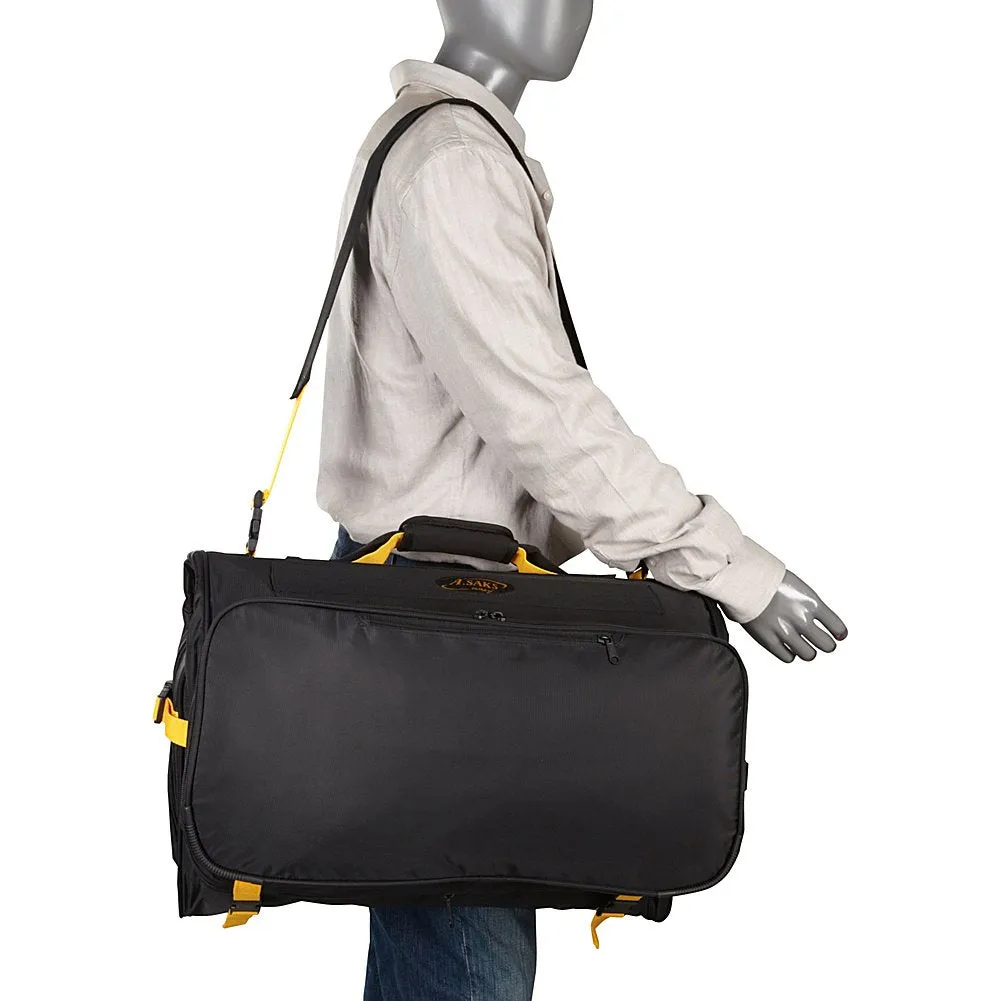 A.SAKS EXPANDABLE Trifold Travel Garment Bags