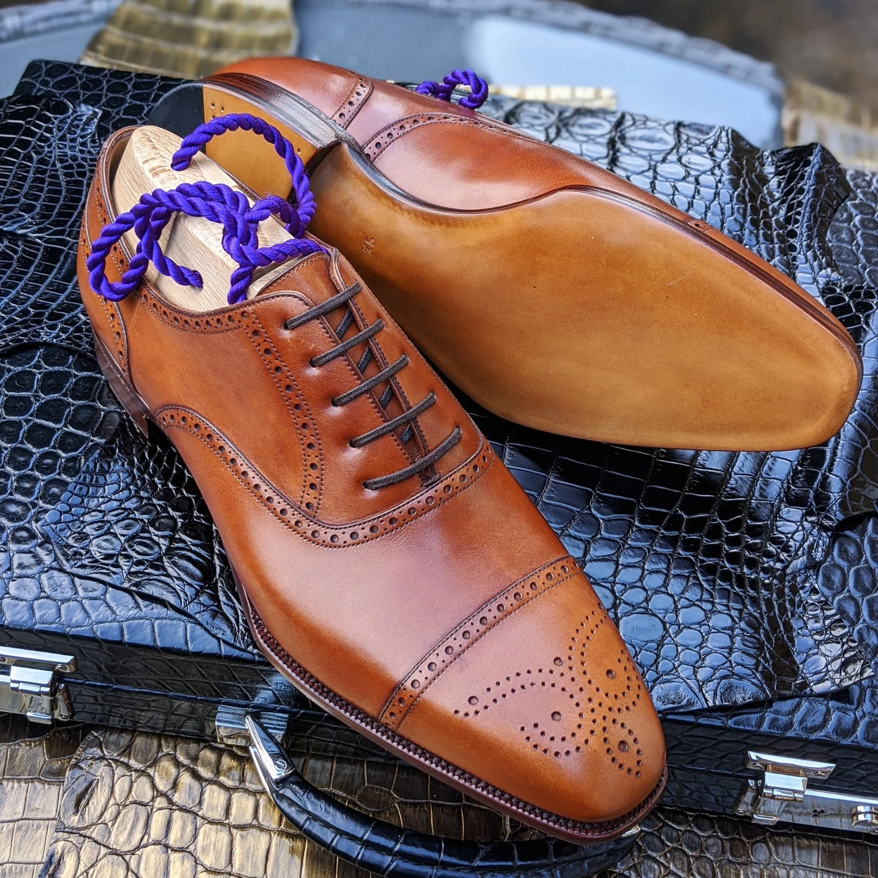 Ascot Escobar - Cognac Calf