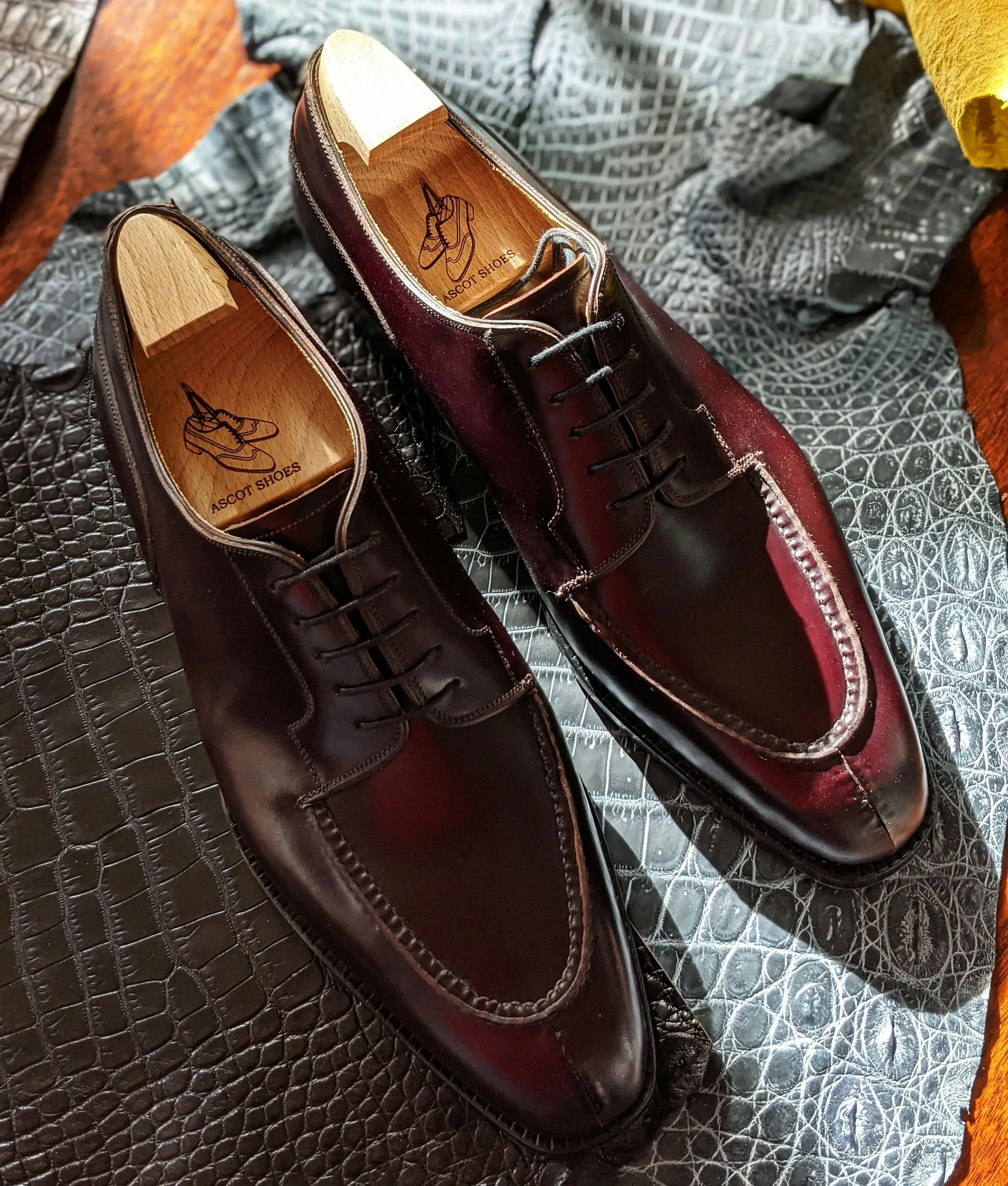 Ascot Kaan - Burgundy Shell Cordovan