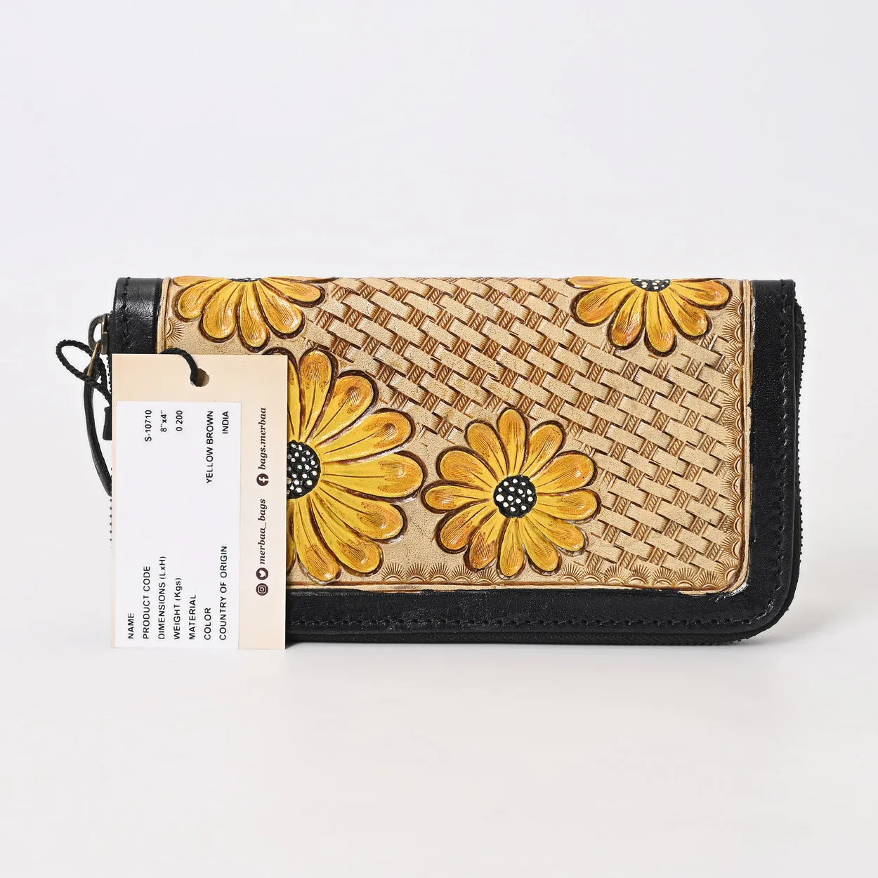Atlantica Tooled wallet