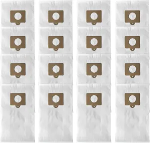 ATXKXE 16 Pack Micro Filtration Premium Canister Vacuum Bags Fit for Kenmore Style C/Q 5055 50557 50558 50104, C-5 C-18
